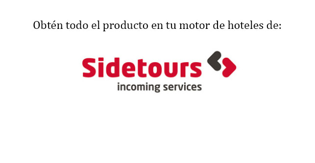 Motors de Hoteles con Sidetours