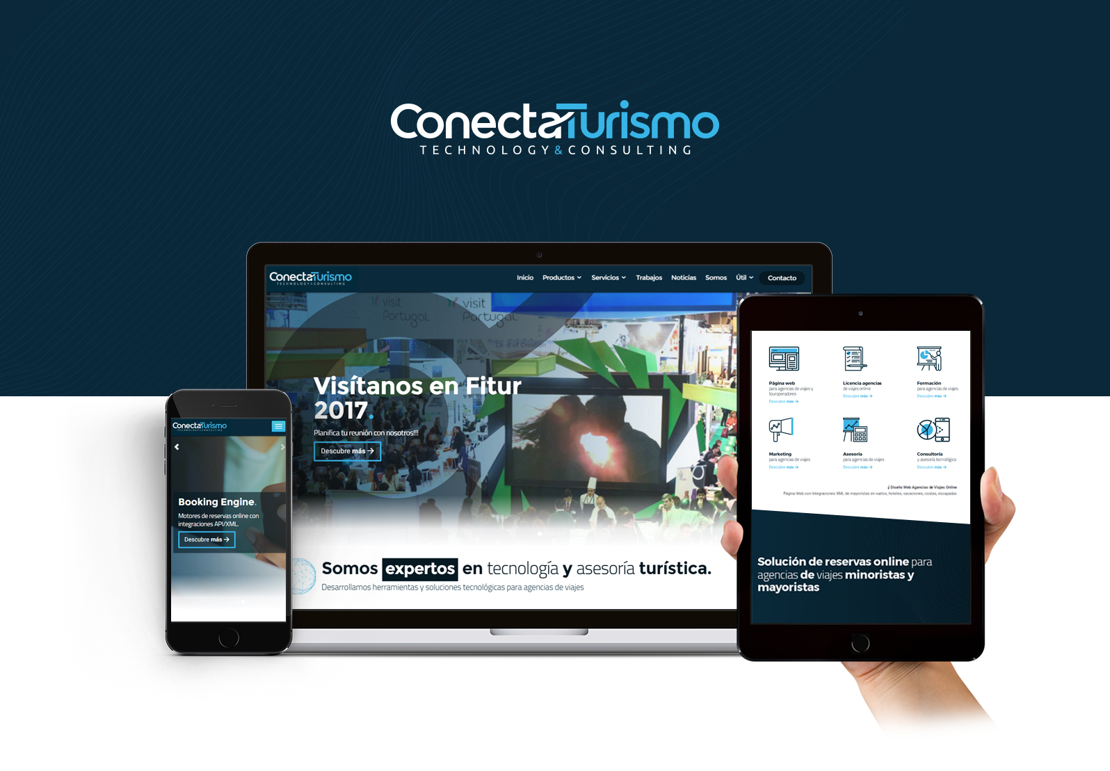 Páginas web para agencias de viajes