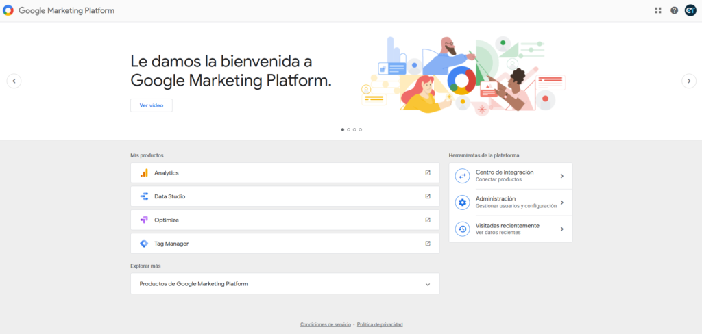 conoce google marketing platform