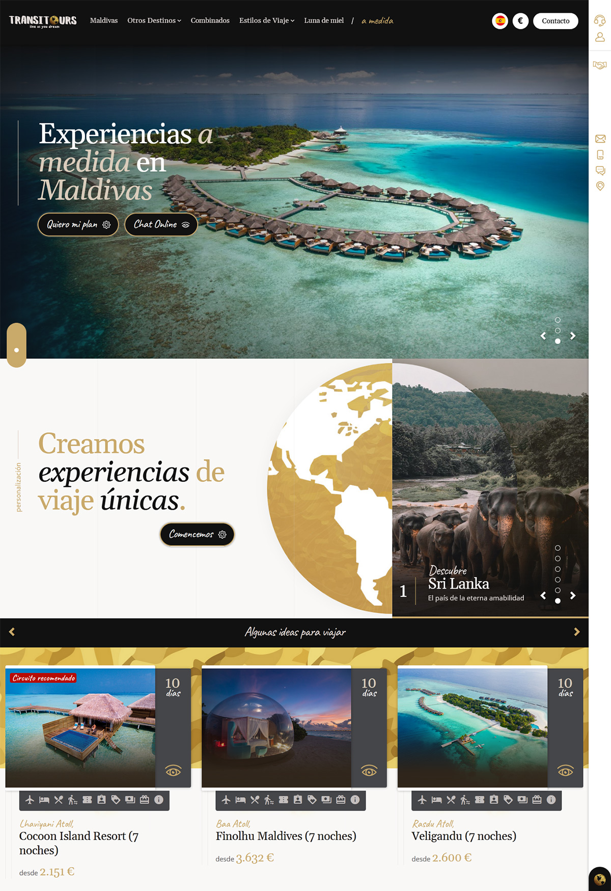 Web Transitours viajes