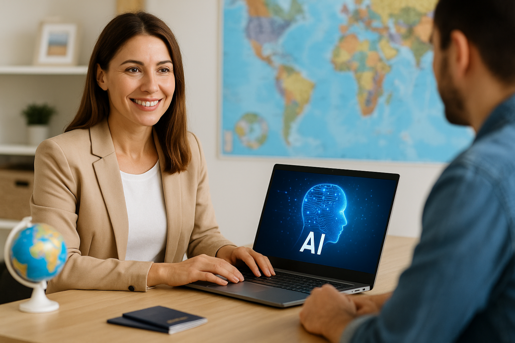 Inteligencia Artificial en agencias de viajes